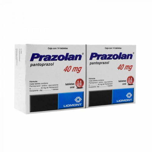 Prazolan Dual 40 mg 14 Tabletas 2x1 Farmacias Klyns