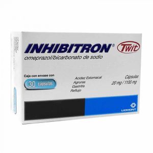 Inhibitron Twit 20 mg / 1100 mg 30 Capsulas