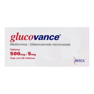 Glucovance 500 mg 5.0 mg 60 Tabletas