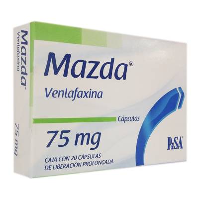  Mazda 75 mg 20 Capsulas de Liberacion Prolongada - Farmacias Klyns