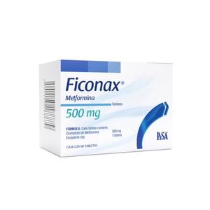 Ficonax 500 mg 60 Tabletas