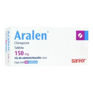 Aralen 150 mg 30 Tabletas