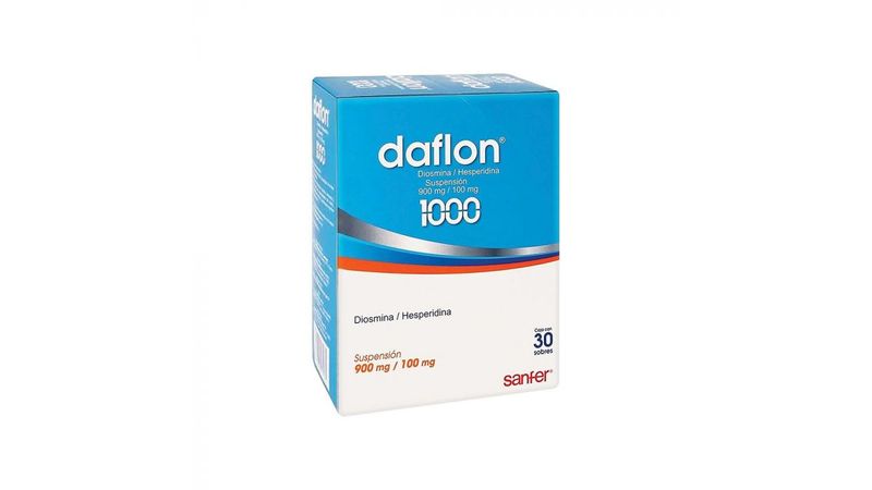 Daflon Flex Diosmina 900mg + Hesperidina 100mg Suspensão Oral 30 envelopes  AAZ Farma - Farmácia Online e Delivery de Medicamentos