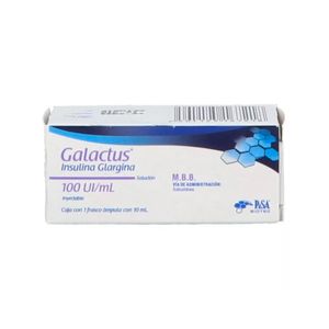 Galactus Solucion Inyectable 100 UI/mL 1 Ampula 10 mL