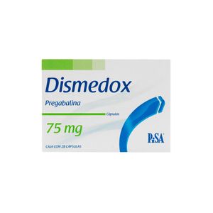 Dismedox 75 mg 28 Capsulas