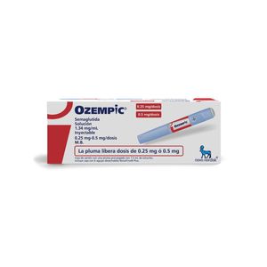 Ozempic Solucion Inyectable 1.34 mg/mL 0.25 mg - 0.50 mg /Dosis