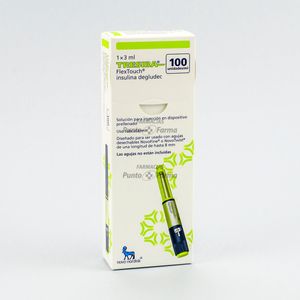 Tresiba Flextouch 100 U/ml 1 Pluma con 3mL