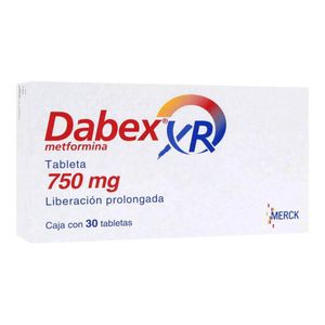 Dabex XR 750 mg 30 Tabletas