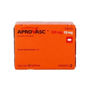 Aprovasc 300 mg / 10 mg 28 Tabletas