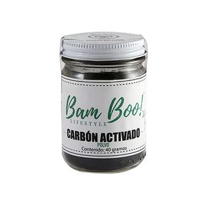 Carbon Activado en Polvo Bam Boo! 40 g