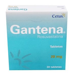Gantena 20 mg 30 Tabletas