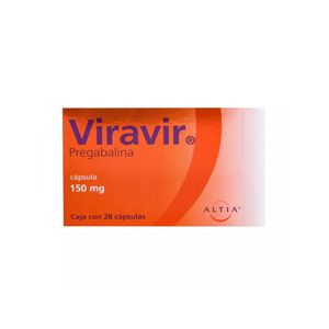 Viravir 150 mg 28 Capsulas