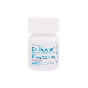 Co-Diovan 80 mg / 12.5 mg 30 Tabletas