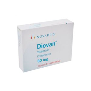 Diovan 80 mg 14Comprimidos