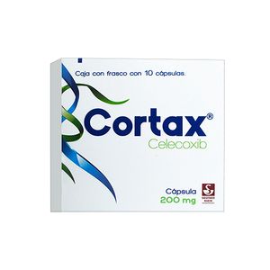 Cortax 200 mg 10 Capsulas