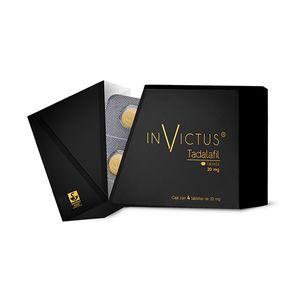 Invictus 20 mg 4 Tabletas