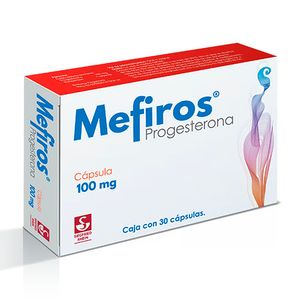 Mefiros 100 mg 30 Capsulas