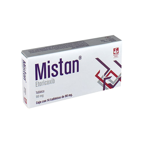 Mistan 90 mg 14 Tabletas - Farmacias Klyns