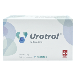 Urotrol 2 mg 14 Tabletas