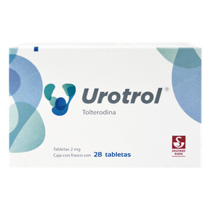 Urotrol 2 mg 28 Tabletas