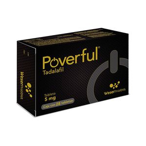 Poverful 5 mg 28 Tabletas