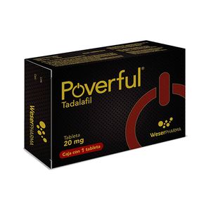 Poverful 20 mg 1 Tableta