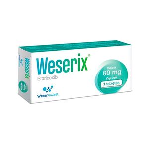 Weserix 90 mg 7 Tabletas