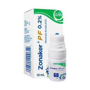 Zonaker PF 0.2% Solucion Oftalmica 10 mL