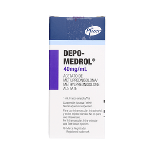Depo-Medrol 40 mg/mL 1 Ampolleta con 1 mL