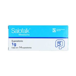 Salofalk 1 g 14 Supositorios