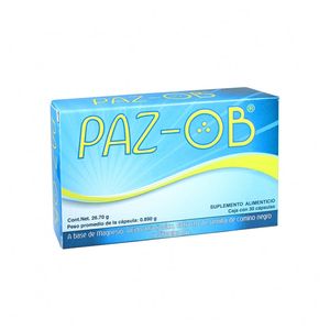 Paz Ob 26.70 g Suplemento Alimenticio 30 Capsulas