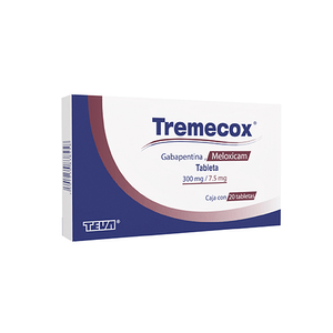 Tremecox 300 mg / 7.5 mg 20 Tabletas