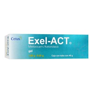 Exel-ACT 1.80 g / 0.60 g Tubo con 40 gr