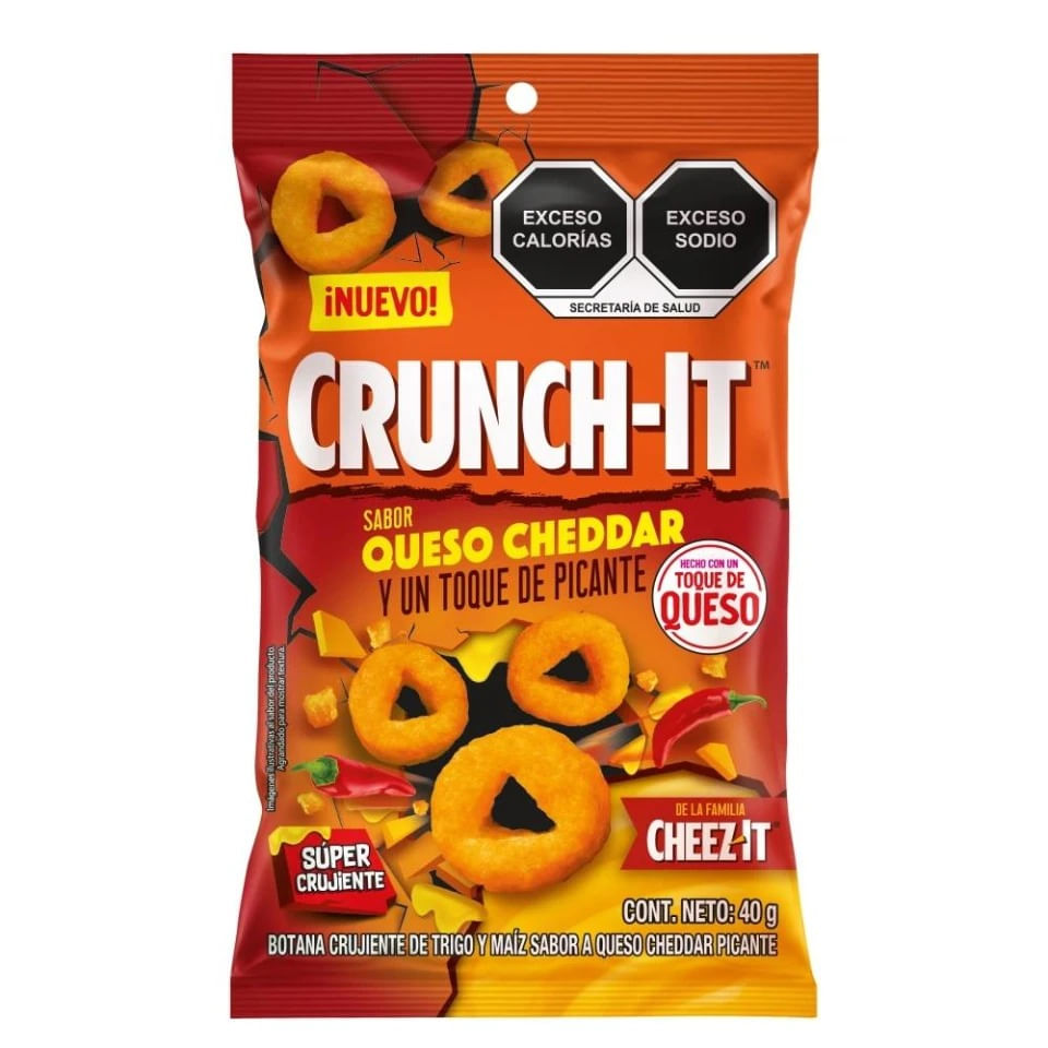 Crunch It Queso 40 G Farmacias Klyns crunch-it-queso-40-g-farmacias-klyns
