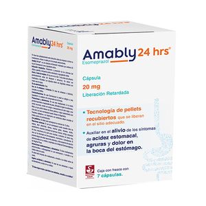 Amably 24 Hrs 20 mg 7 Capsulas