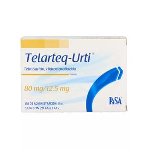 Telarteq-Urti 80 mg / 12.5 mg 28 Tabletas
