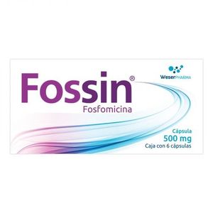 Fossin 500 mg 6 Capsulas