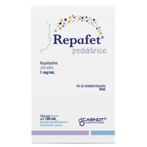 Repafet Suspension Pediatrica 1 mg Frasco Con 120 mL