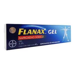 Flanax Gel 5.5 %  Tubo con 40 g