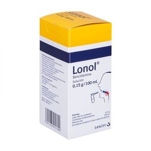 Lonol Solucion 0.15 g/100 mL Frasco con 30 mL