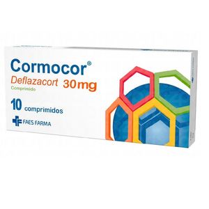 Cormocor 30 mg 10 Comprimidos