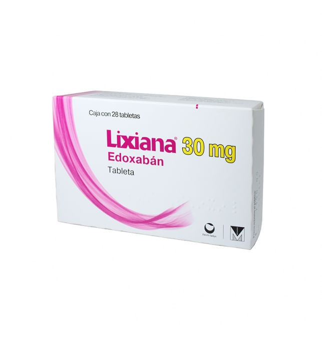 Lixiana 30 mg Con 28 Tabletas Farmacias Klyns