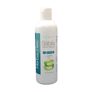Shampoo Herbal Flex Sabila y Siete Hierbas 500 mL