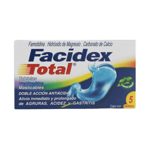 Facidex Total Con 5 Tabletas