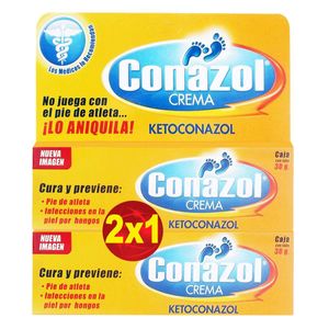 Conazol Ketoconazol Crema 30 gm 2x1