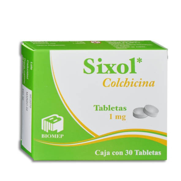 Sixol-Colchicina-1-mg-30-Tabletas