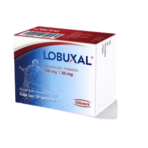 Lobuxal 150 mg / 50 mg 20 Tabletas