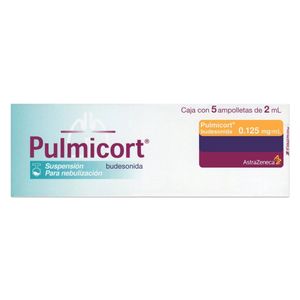 Pulmicort Suspension 0.125 mg/mL 5 Ampolletas de 2 mL