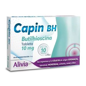 Capin BH 10 mg 10 Tabletas