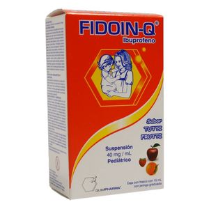 Fidoin-Q Ibuprofeno 40 mg Frasco con 15 mL